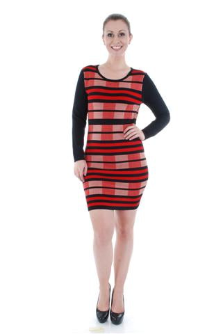 SWEATER DRESS 1780-1 - FTX Clothing