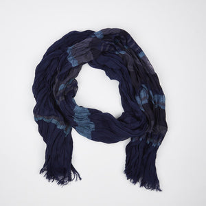 Midnight Blue Cotton Scarf - FTX Clothing